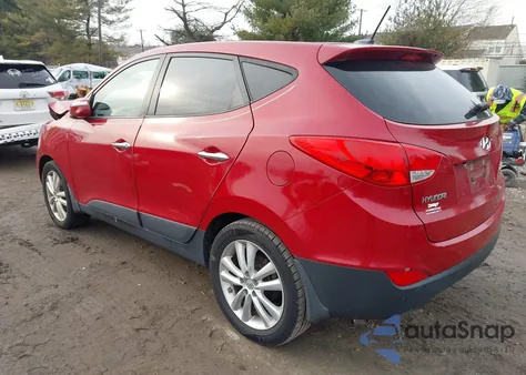 2013 Hyundai Tucson Limited from USA, damaged, VIN KM8JU3AC5DU693984